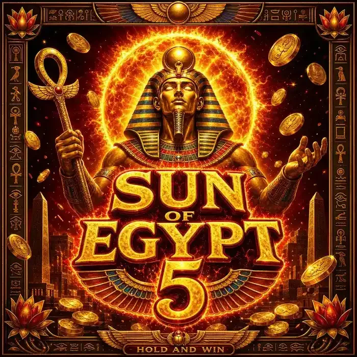 Sun of Egypt 5 — belgilar tizimi va Misr mavzusidagi vizual dizayn